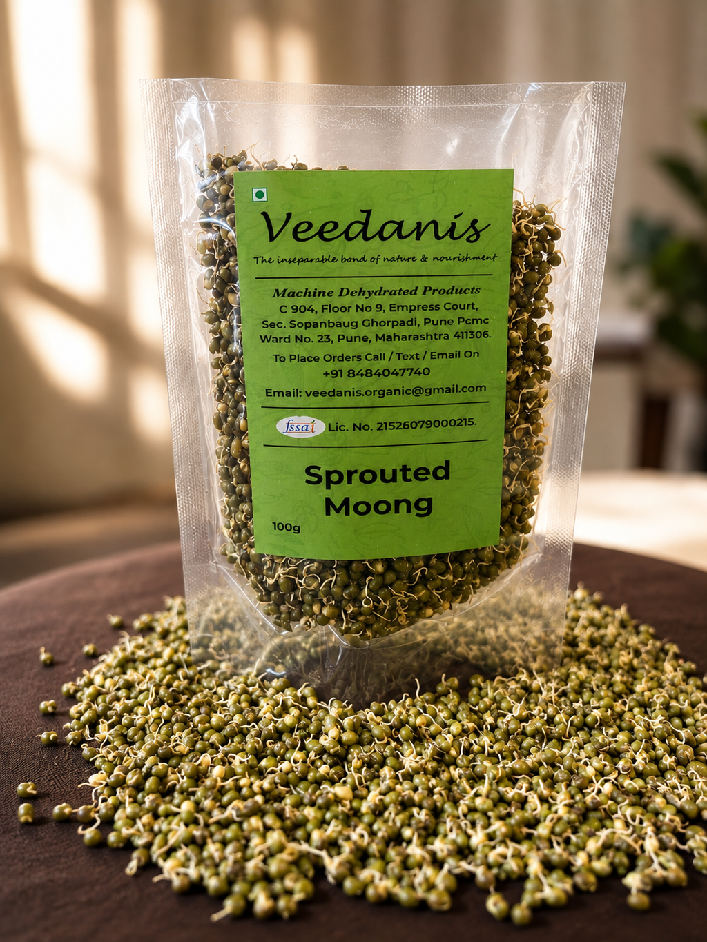 SPROUTED MOONG