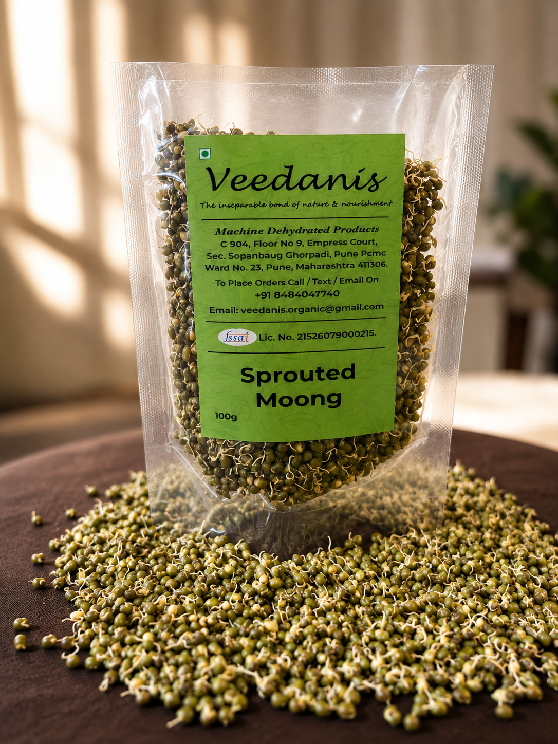 SPROUTED MOONG