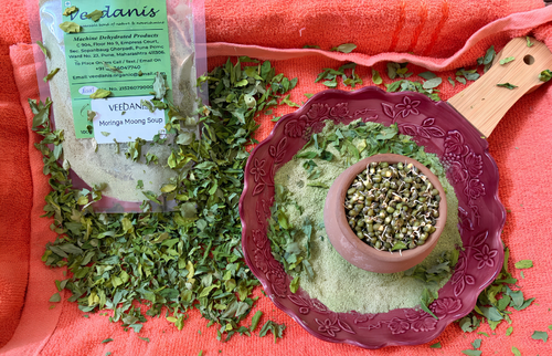 MORINGA SPROUTED MOONG SOUP